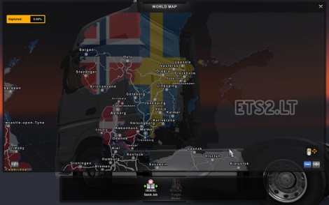 Map with Flags (1)