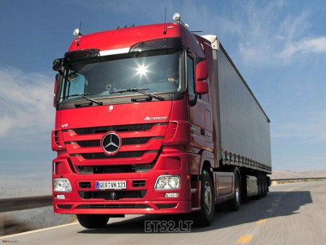 Mercedes Actros MPIV Sound for MPIII