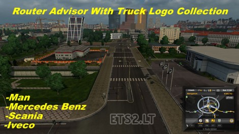 Router Advisor with Truck Logo Collection
