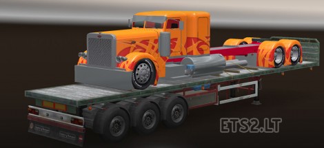 Trailer with American Truck (1)
