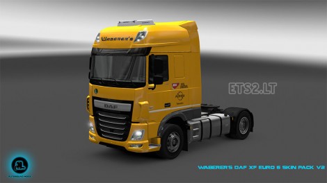 Waberer's DAF XF Euro 6 Skin Pack-1