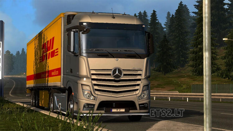 New power 610 for actros 2014