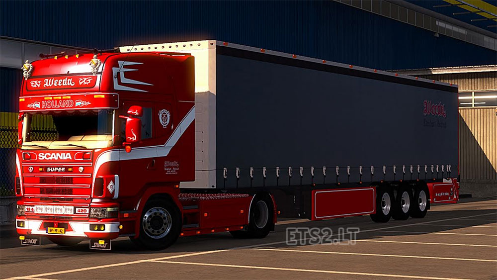 Daf Xf106 480 Weeda Transport Ets2 Mods Euro Truck 2419
