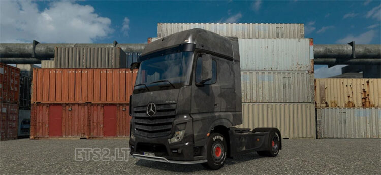 Mercedes Actros 2014 Zinc skin