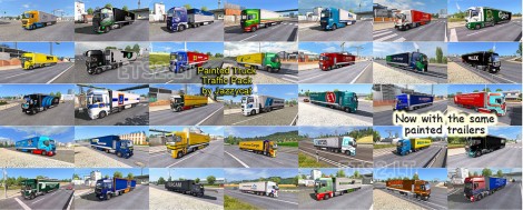 Painted Truck Traffic Pack (3)