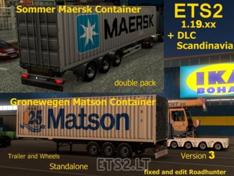 Sommer Maersk Groenewegen Matson Container