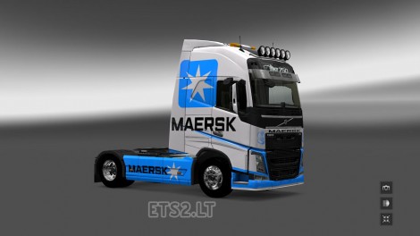 Volvo FH 2012 Maersk Line (1)