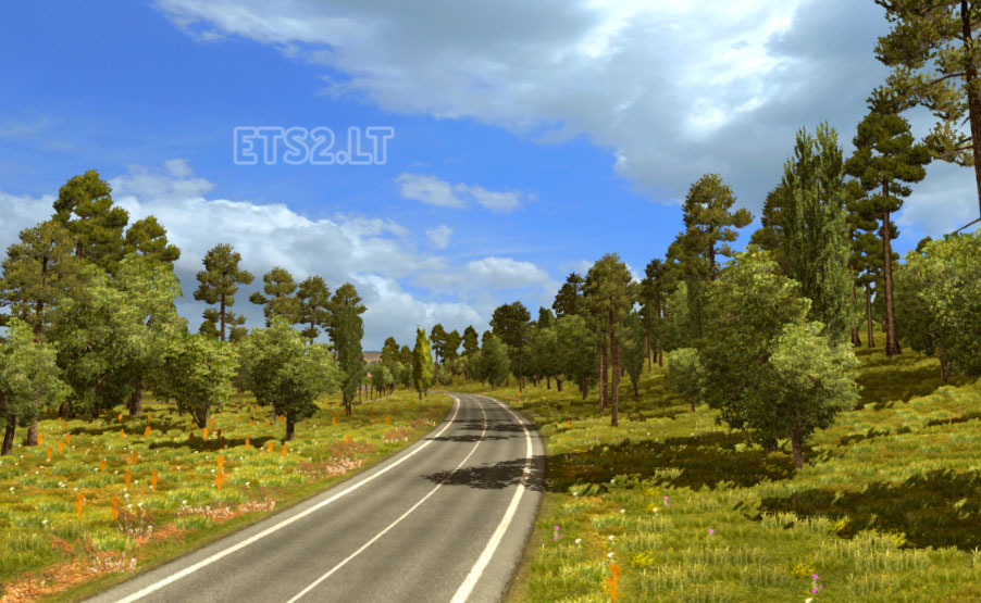 Weather Mod by piva  ETS2 mods