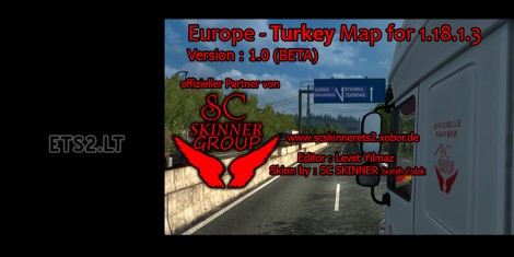 Europe - Turkey Map (1)