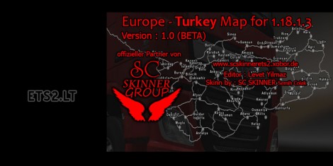 Europe - Turkey Map (2)