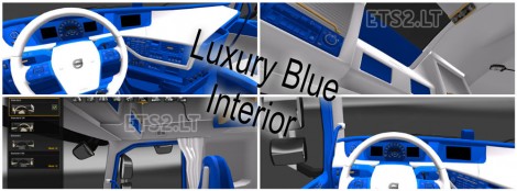 Luxury Blue Interior