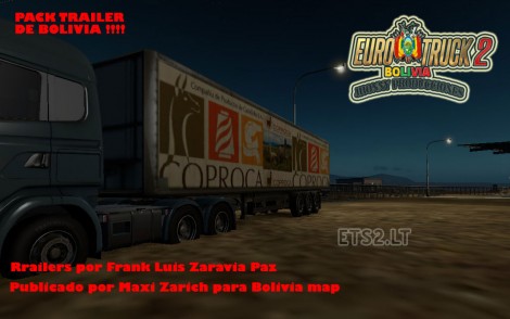 Trailer for Bolivia Map