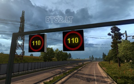 Trucks speed limits