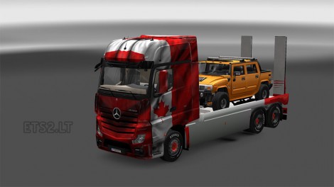 actros-flatbed