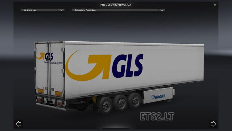 GLS Krone Trailer