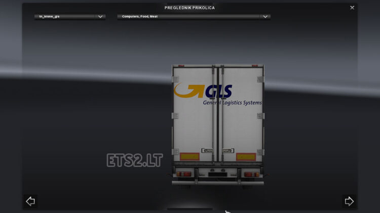 GLS Krone Trailer