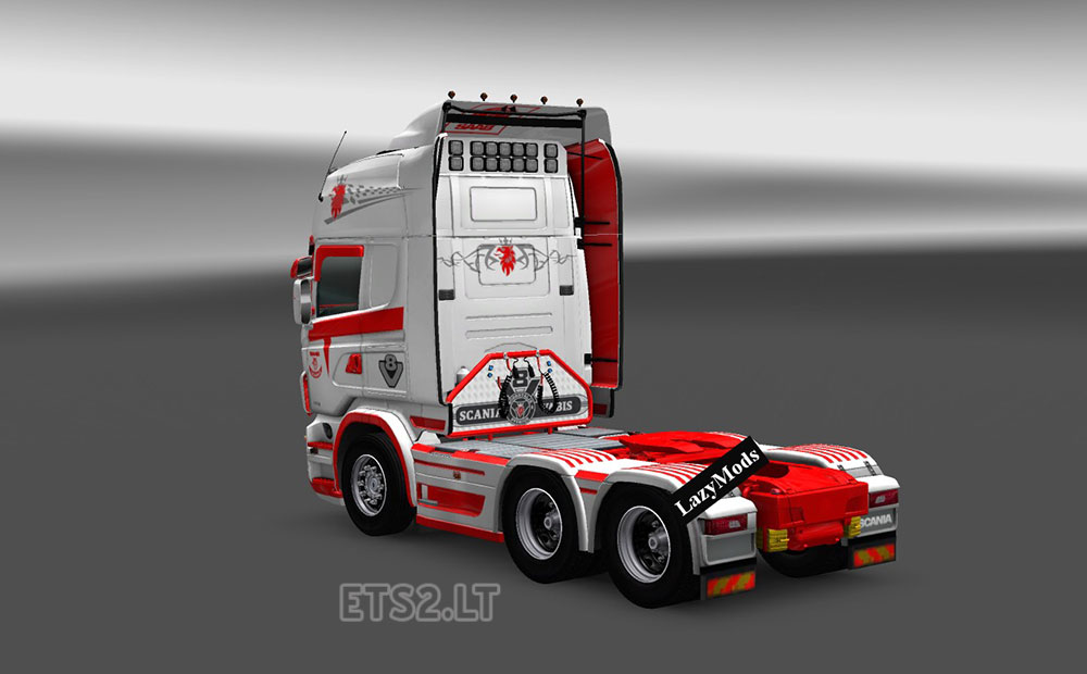tamiya scania orange edition