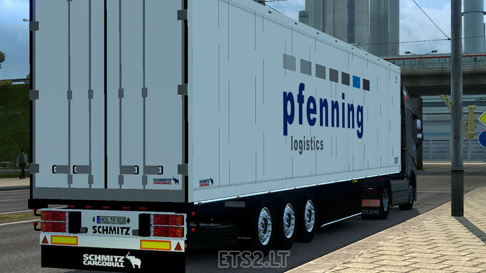 Schmitz S.KO by Roadhunter – Pfenning Logistics Skin by Steini | ETS2 mods