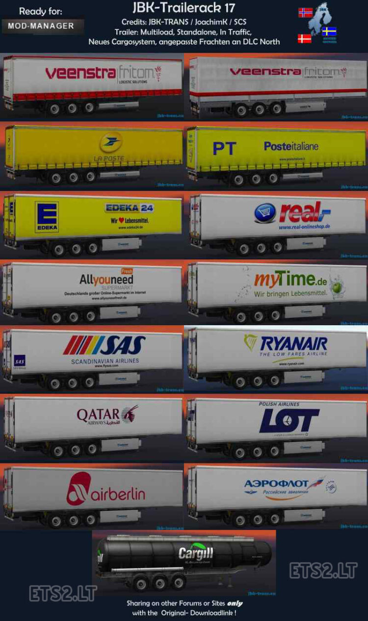 JBK – Trailers Pack 17 (15 Trailer)