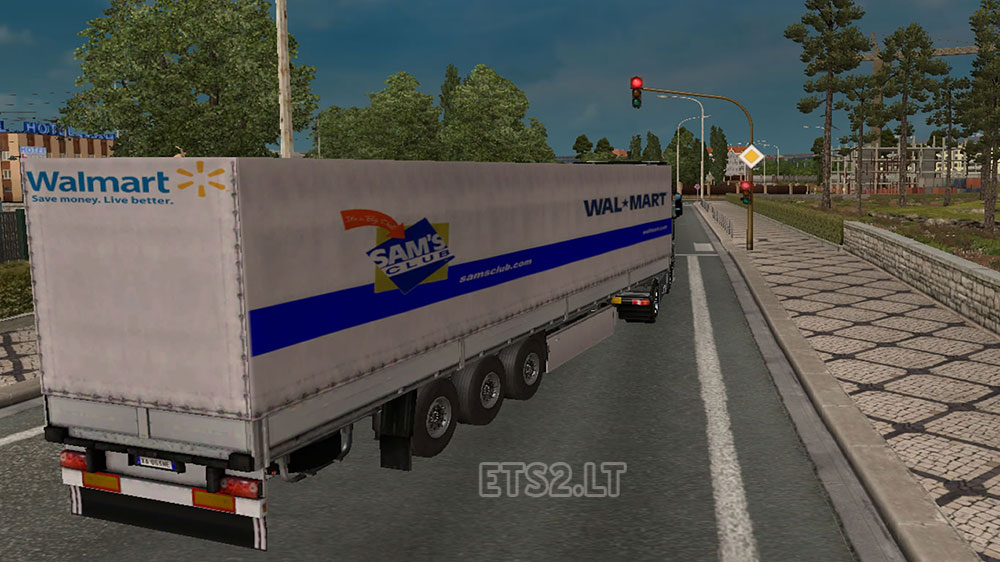 Walmart Trailer | ETS2 mods