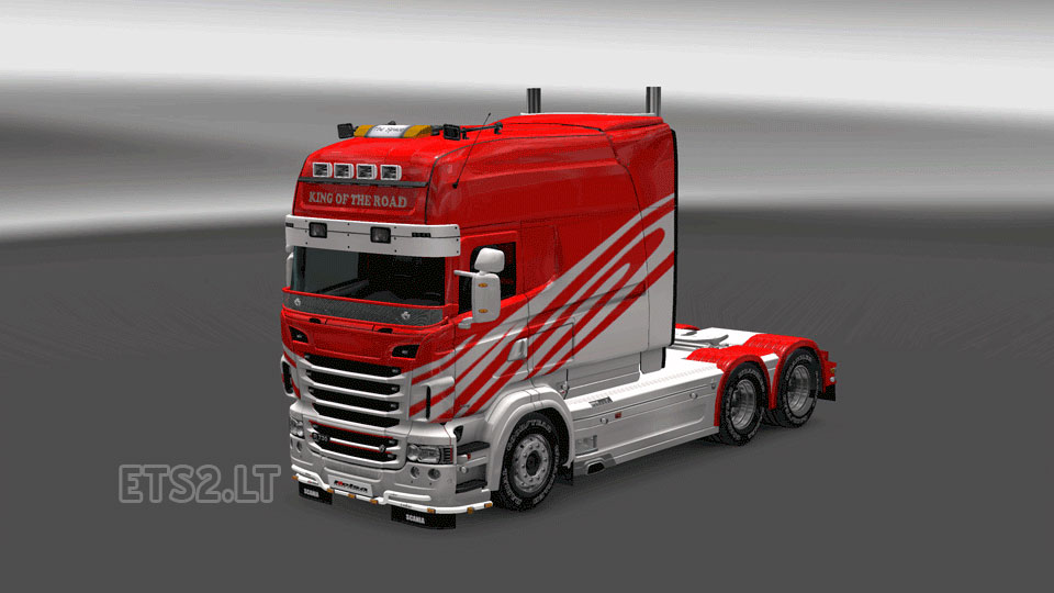 Scania R RJL Metal Paint | ETS2 mods