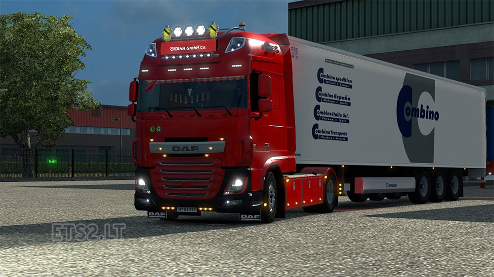 DAF XF E6 v1.44 + Cabin Accessories DLC | ETS2 mods