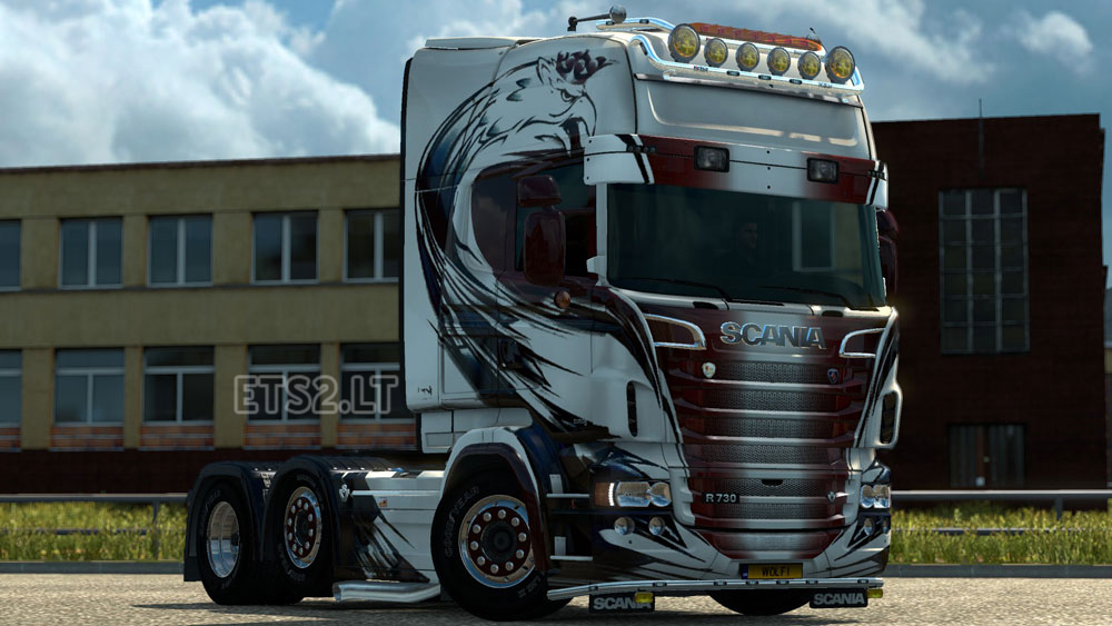 Scania RJL GTM Jens Bode Skin | ETS2 mods