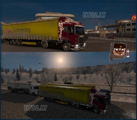 Scania-R-Snow-+-Snow-Wheels-+-Snow-Trailer