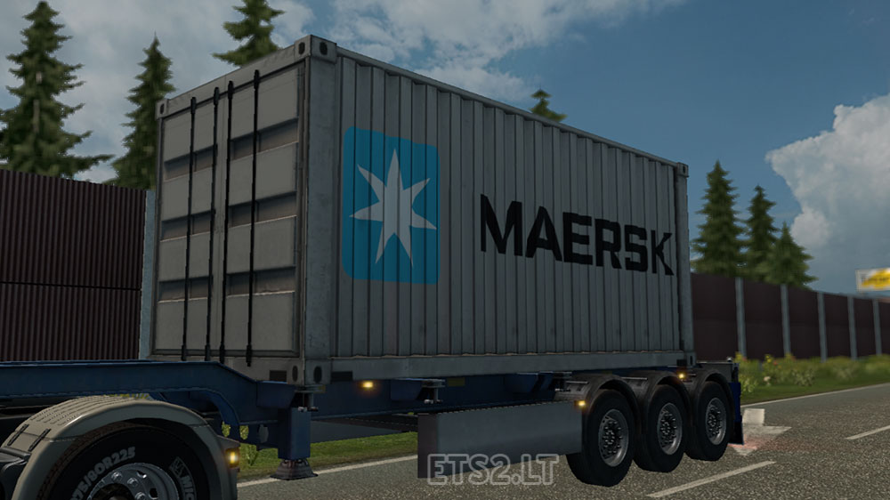 Maersk Contanier | ETS2 mods