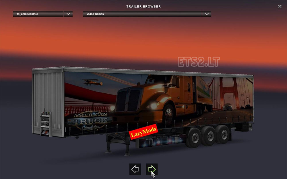 ETS2 Mods: American Truck Simulator by LazyMods