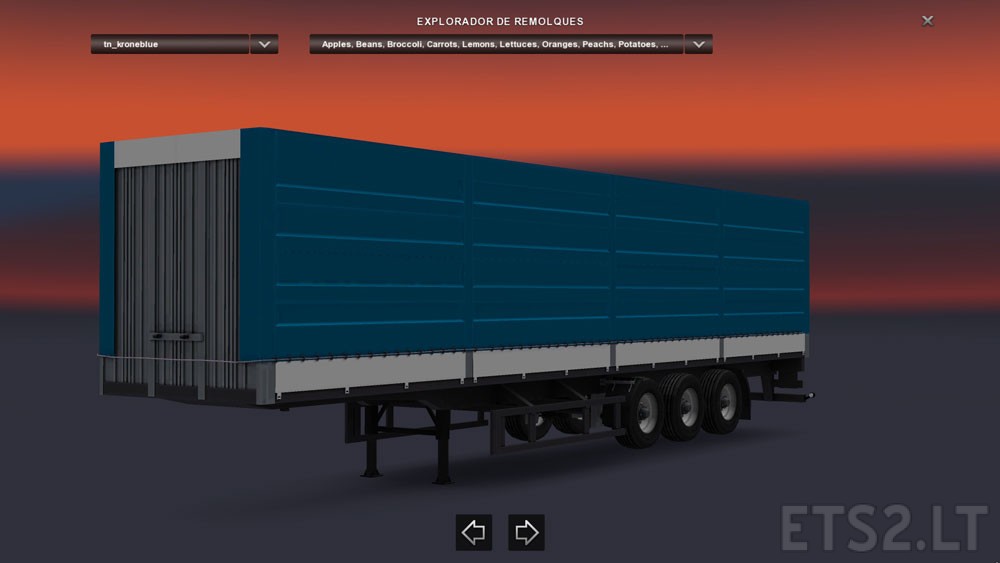 Krone Blue Trailer by Solaris36 (for ETS2 V1.23.x) | ETS 2 ...
