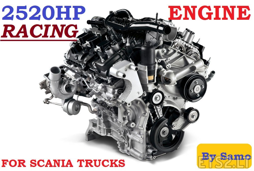 Racing-Scania-Engine