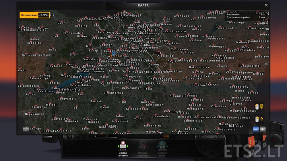 euro truck simulator 2 magyarország térkép mod Hungary Map v 0.9.28 [1.23] | ETS 2 mods euro truck simulator 2 magyarország térkép mod