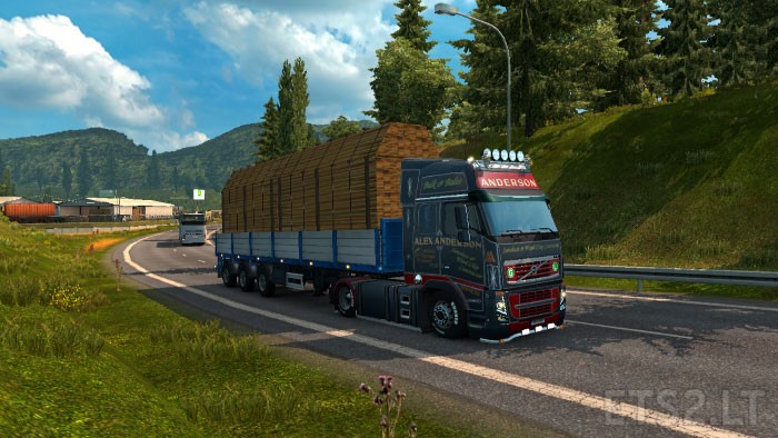 Alex Anderson skin for Volvo 2009 | ETS2 mods