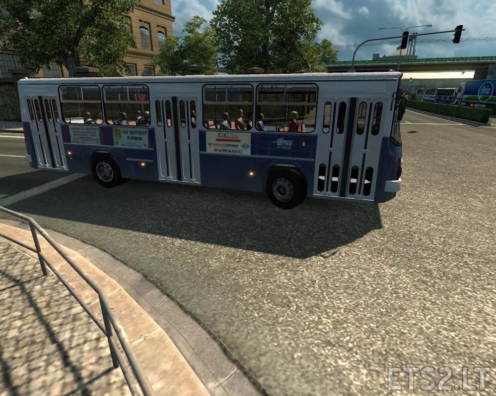 BUS IKARUS IN TRAFIC FOR 1.23 | ETS2 mods