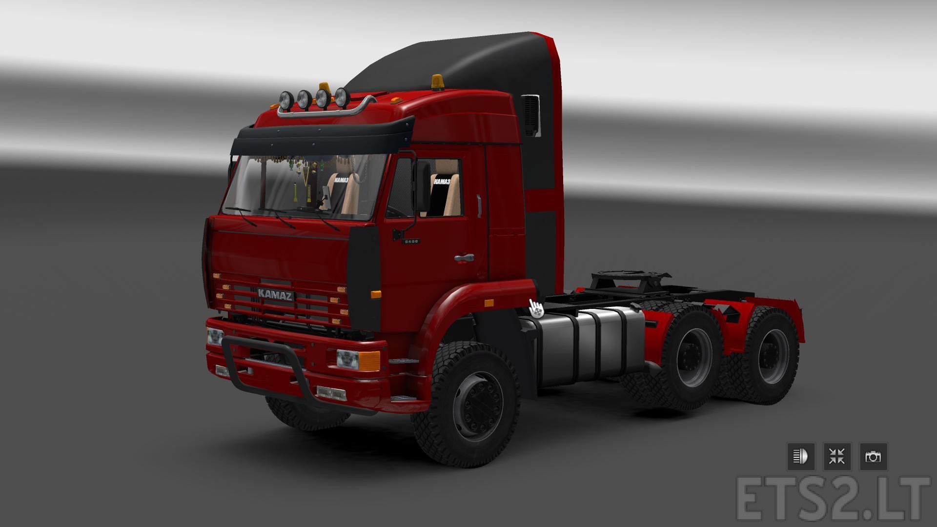 Kamaz 6460 Updated For V1.23 – 1.24 | ETS2 Mods