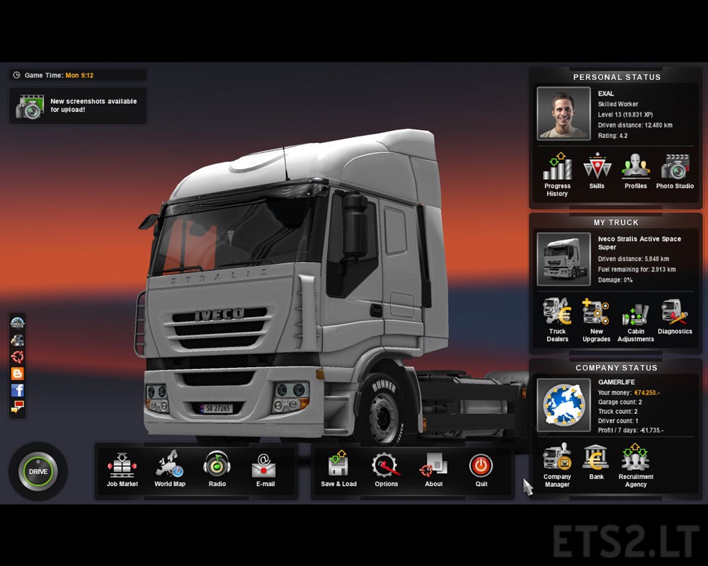 Сохранение ets 2 1.49. Euro Truck Simulator 2 Ивеко. Профиль для етс 2. Euro Truck Simulator 2 диск. Ets2 1.49.