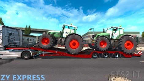 Trailer-with-2-Tractors