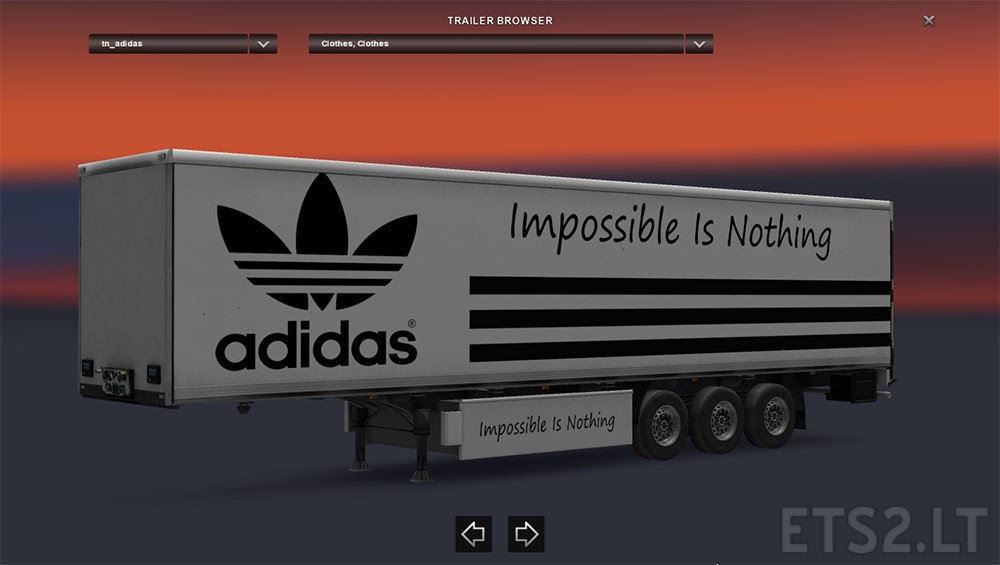 Stoffig zwemmen Bende Adidas Impossible Is Nothing Trailer | ETS2 mods