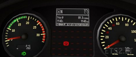 Man Tgx Dashboard For Ets Mods