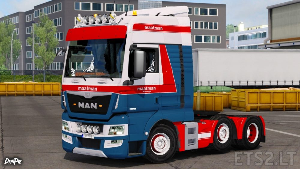Man Tgx Euro Truck Skin Pack V Mod For Ets