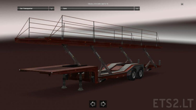 Empty Car Trailer for Multiplayer