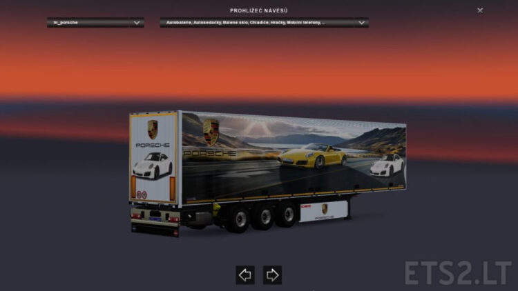 Porsche Trailer