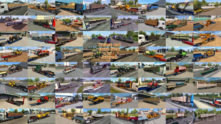 Trailers and Cargo Pack by Jazzycat v 5.2