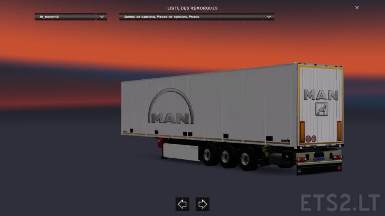 MAN Schmitz Trailer