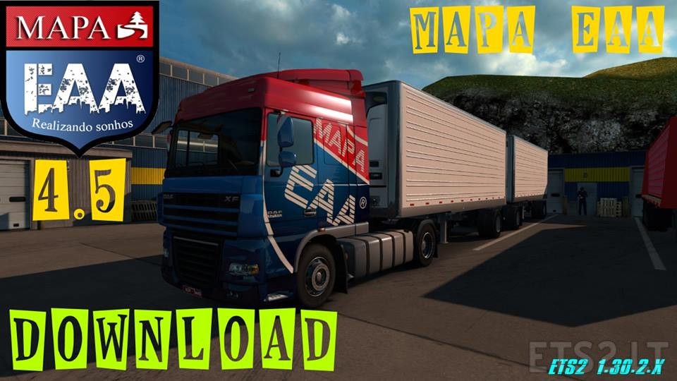 Ets2 1 30 Eaa Bus Map Eaa Map V 4.5 [1.30.2.X] | Ets2 Mods