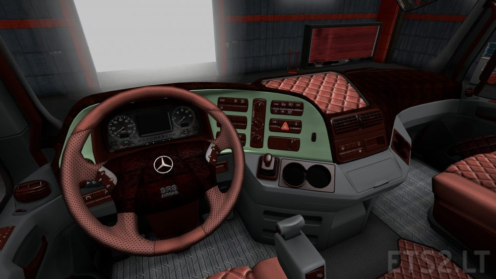 Mercedes Benz Mp3 Brown Red Interior Ets 2 Mods