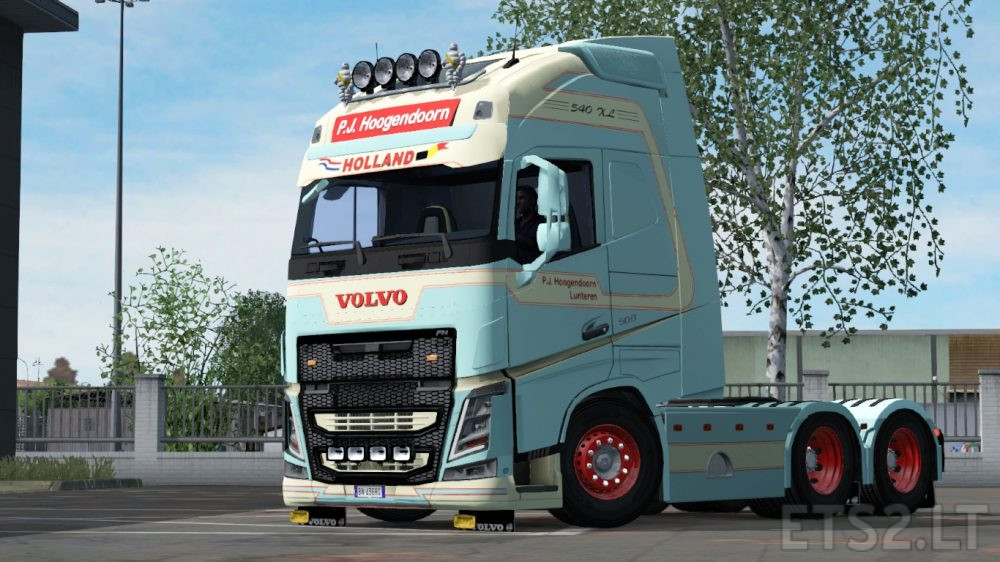P J Hoogenboorn Skin For Volvo Fh16 2013 By Ohaha Ets 2 Mods