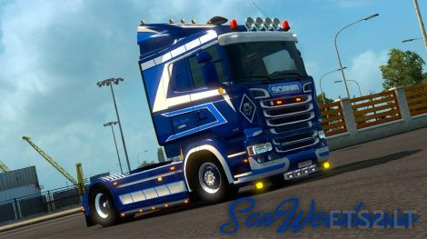 Pwt Thermo Peter Wouters Scania RJL Skin | ETS2 mods