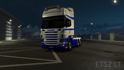 Scania Topline RJL – Blu | ETS2 mods